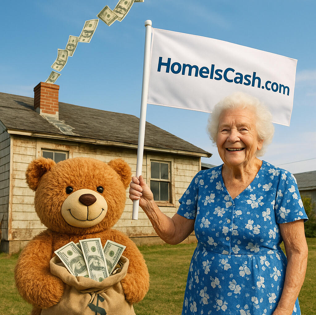 Your Home = Instant Opportunity Stacks of cash bursting from a beautiful home — because at HomeIsCash.com, we turn your property into profit.